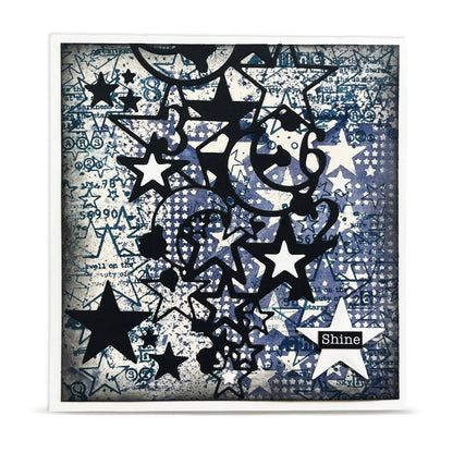 PC-126 - 6"x6" Stencil - Lotza Starz