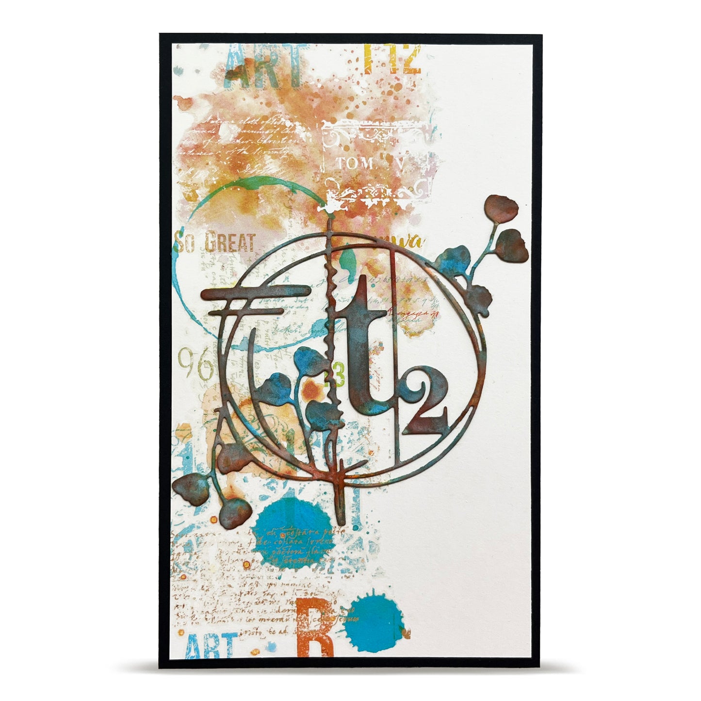RO-2 - A5 Rub-Ons - Teal Dreams