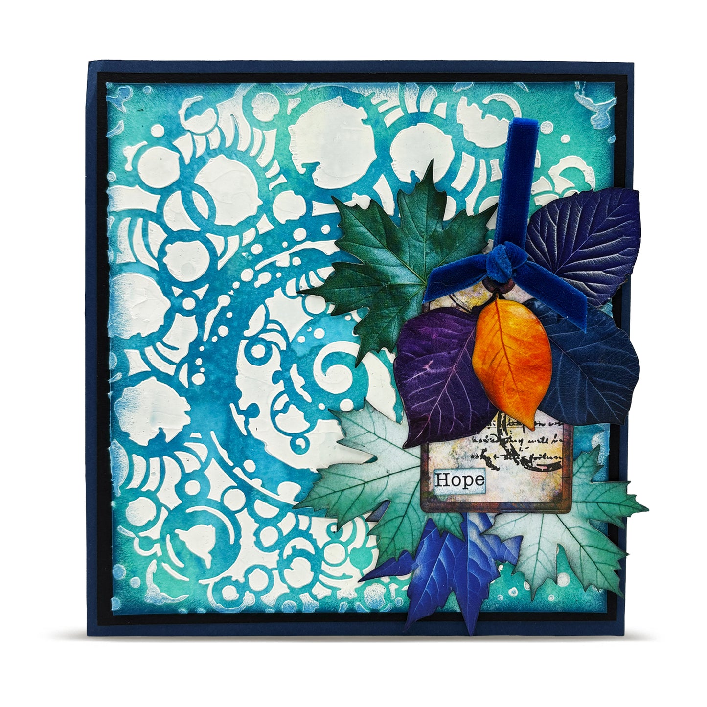 #84 -  Ephemera Die-Cuts - Vibrant Leafscape
