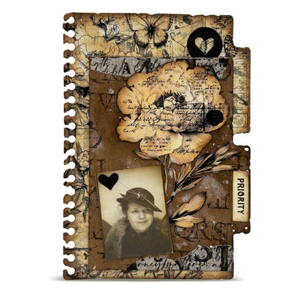 #PA-47 - 6 x 6 (inch) Design Paper - Graph Paper Garden