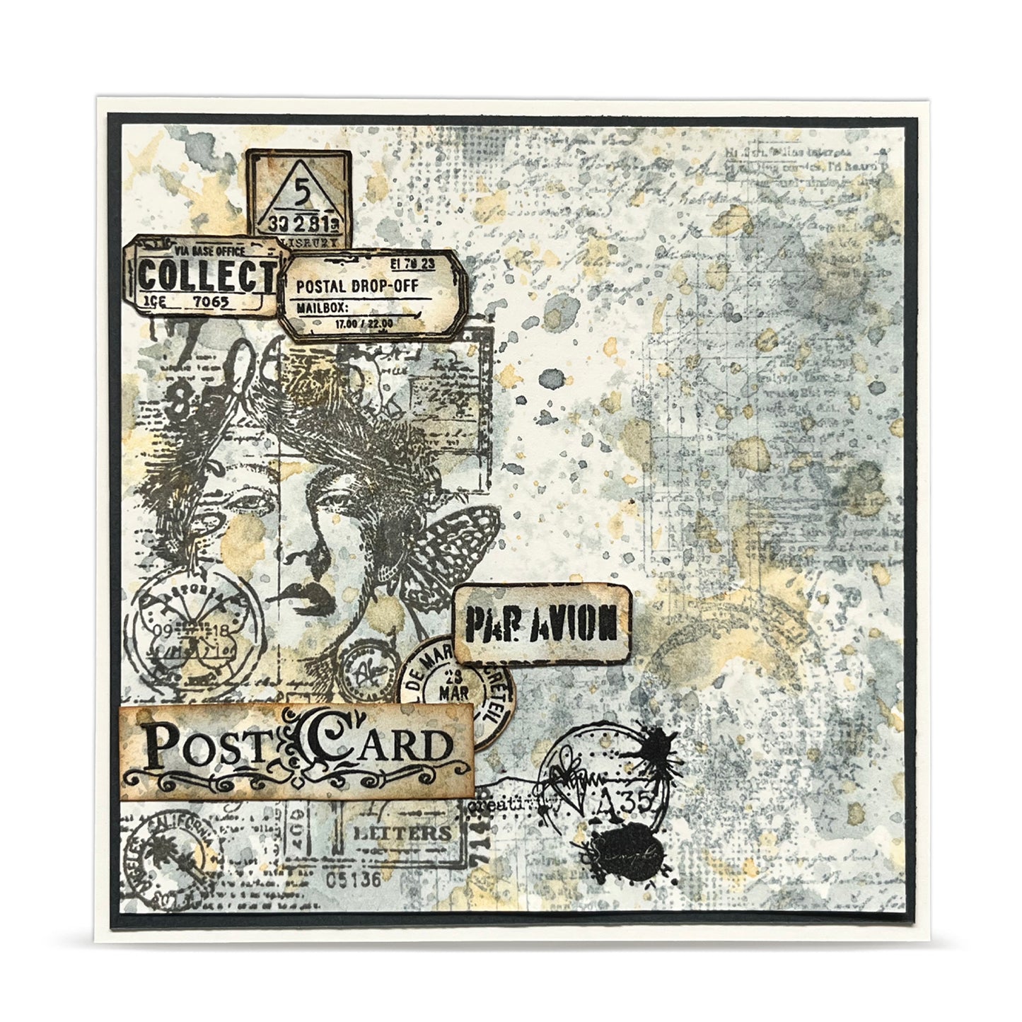 TP-1341 - A6 Stamp Sets - Bee Geometry