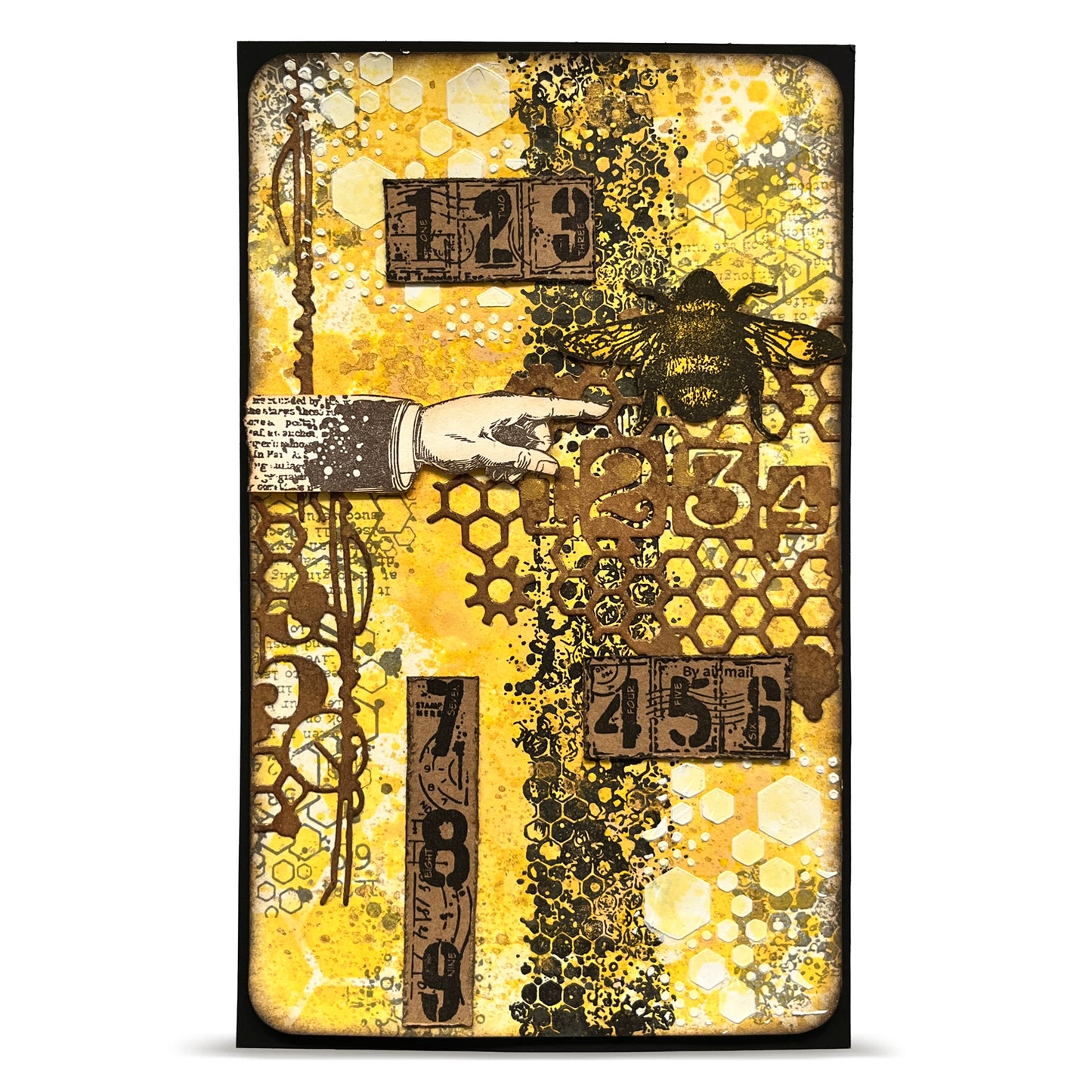 TP-1341 - A6 Stamp Sets - Bee Geometry