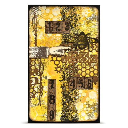 TP-1341 - A6 Stamp Sets - Bee Geometry