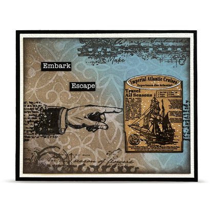 Autour de Mwa Geometric Gazette Stamps Bundle