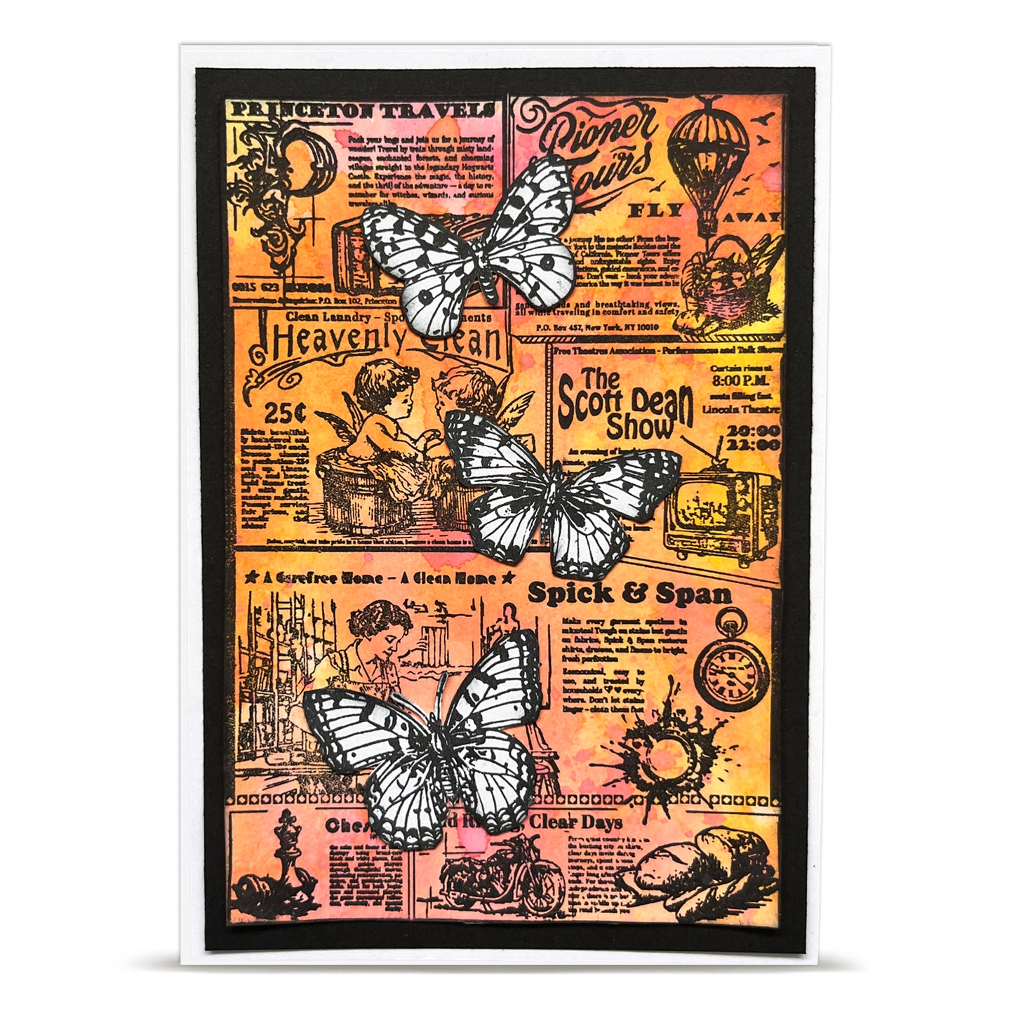 Autour de Mwa Geometric Gazette Stamps Bundle