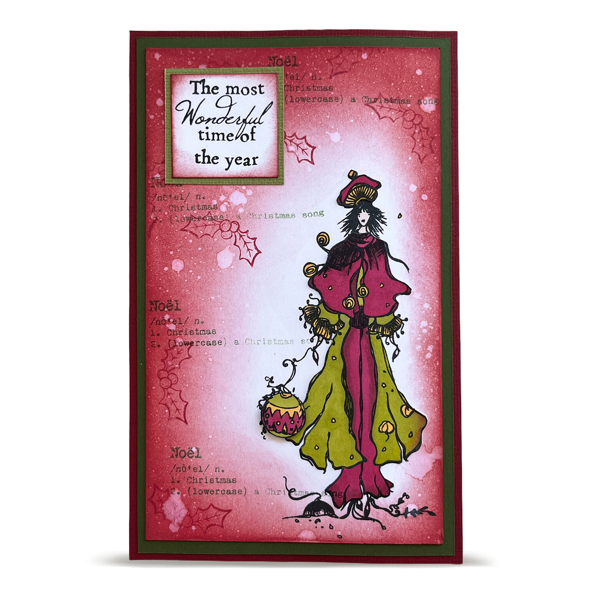 TP-1537 - A6 Stamp Set - Noel in Velvet