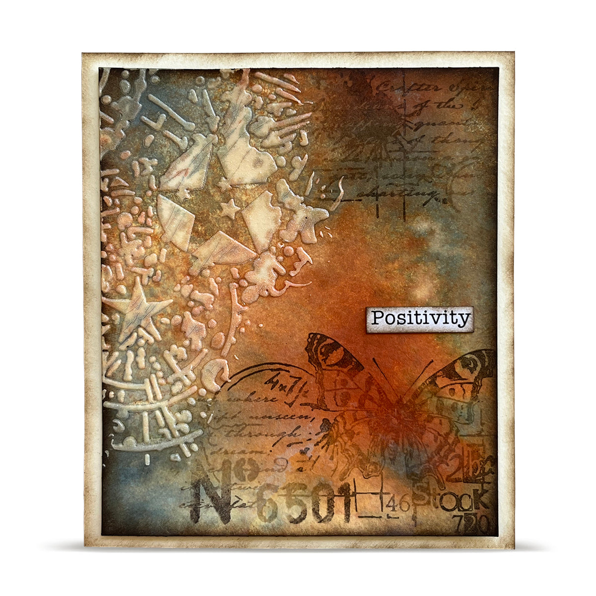 PC-281 - 6x6 (inch) Stencil - Star Count