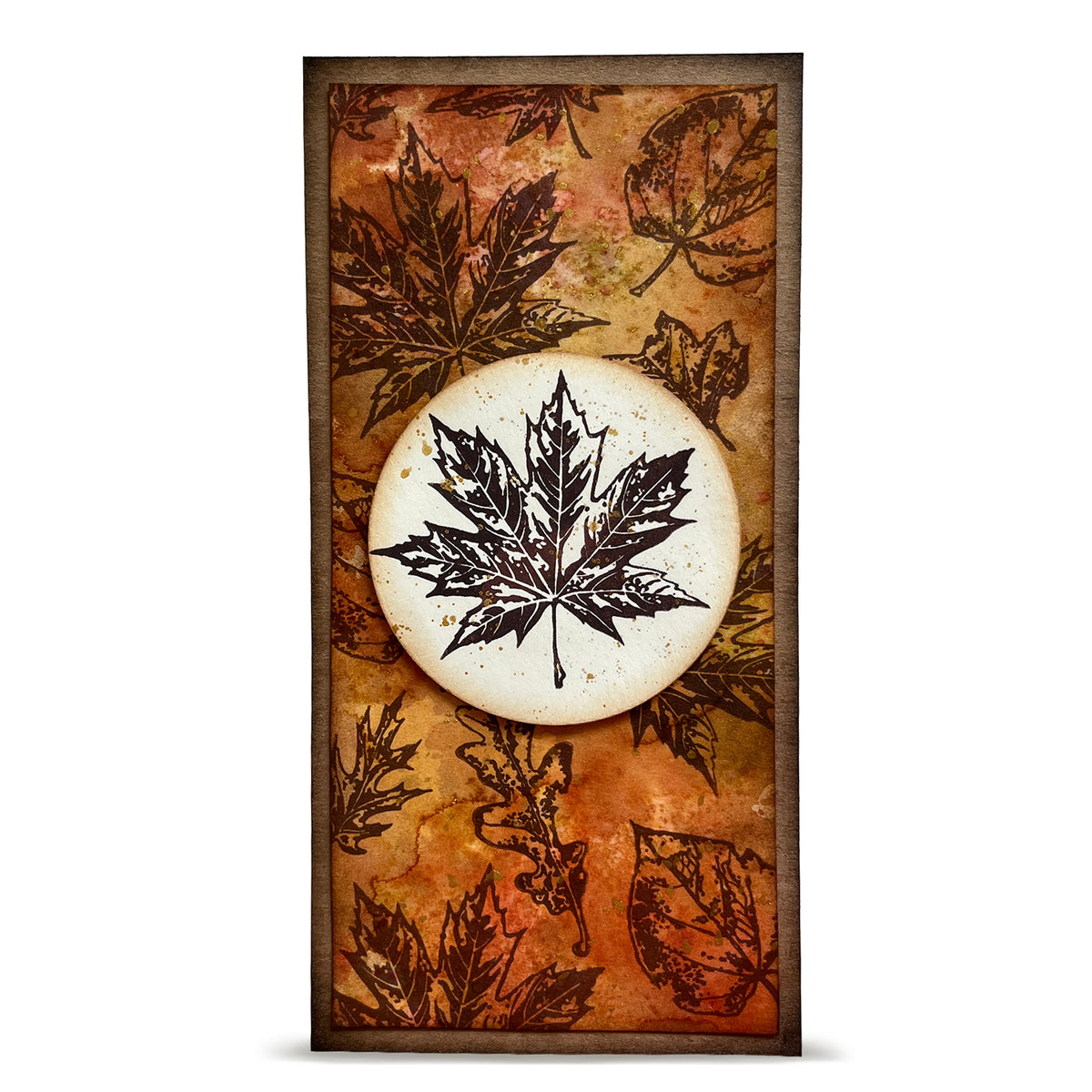 TP-1344 - A6 Stamp Set - Unbe-leaf-able