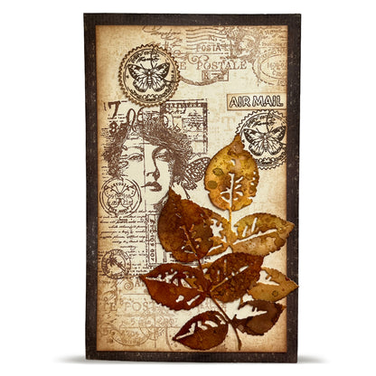 Leaf Happened A6 Stamp Set & Matching Die Set Bundle
