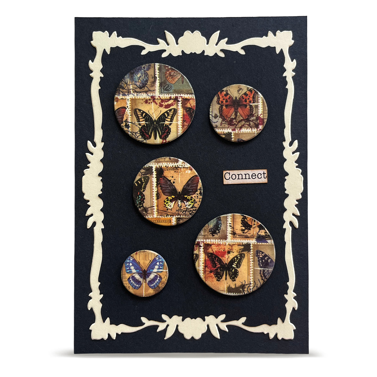 DI-129 - Die-Cutting Die Set - Petal Frames