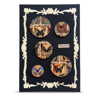 DI-129 - Die-Cutting Die Set - Petal Frames