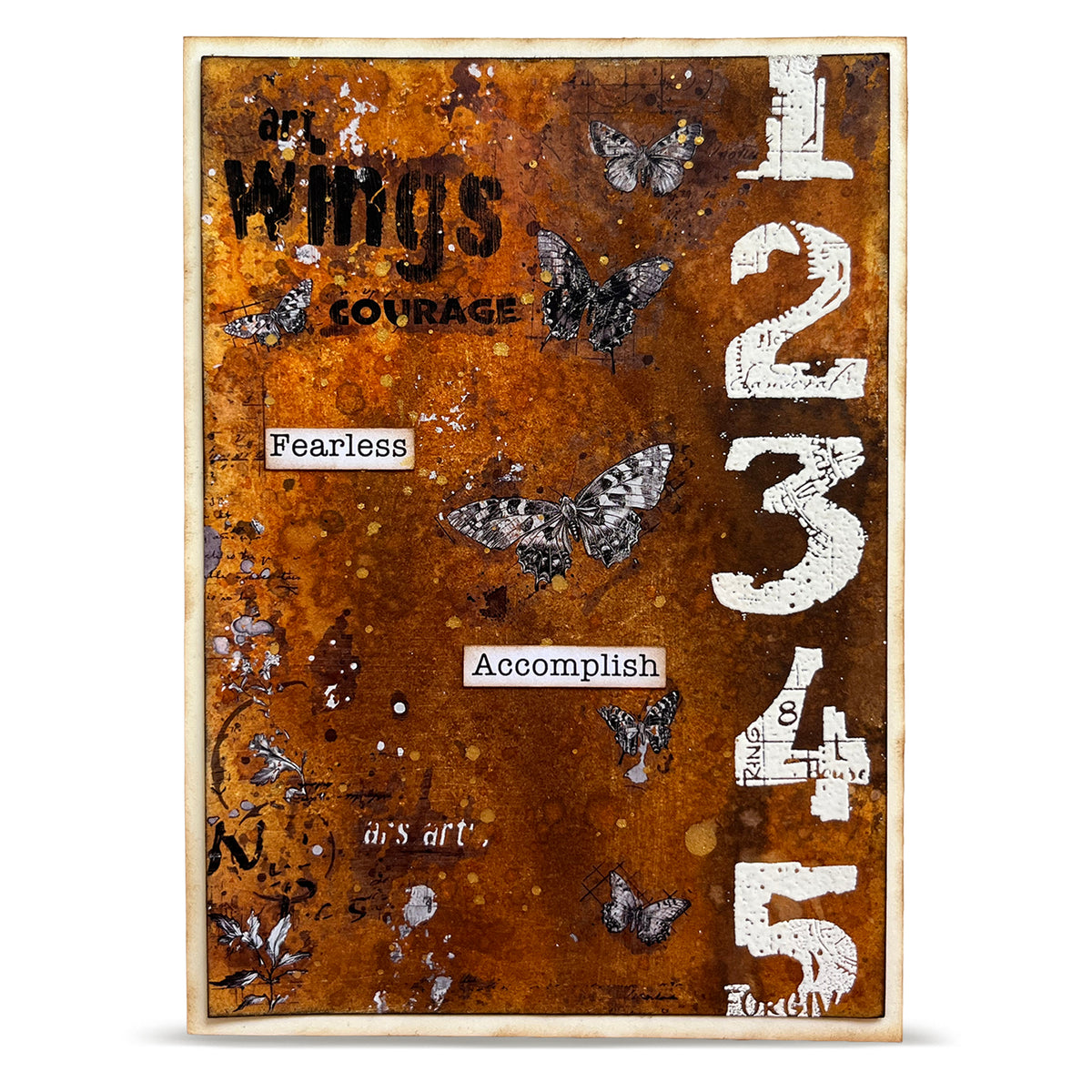TP-1333 - A6 Stamp Set - Dizzy Digits