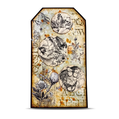 RO-19 - A5 Rub-Ons - Edgy Botanica