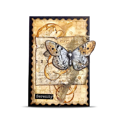 #PA-46 - A5 Design Paper - Herb Traces