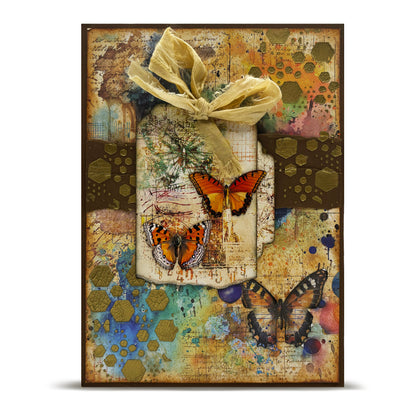 #PA-41 - A5 Design Paper - Colour Me Floral