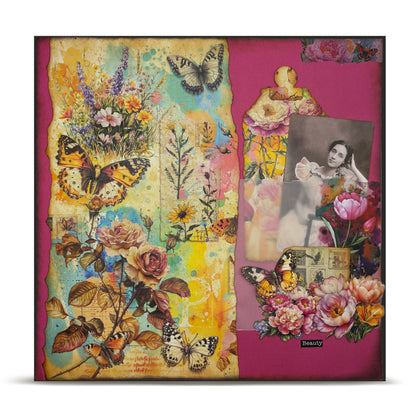 Radiant Florals Rub-On Bundle
