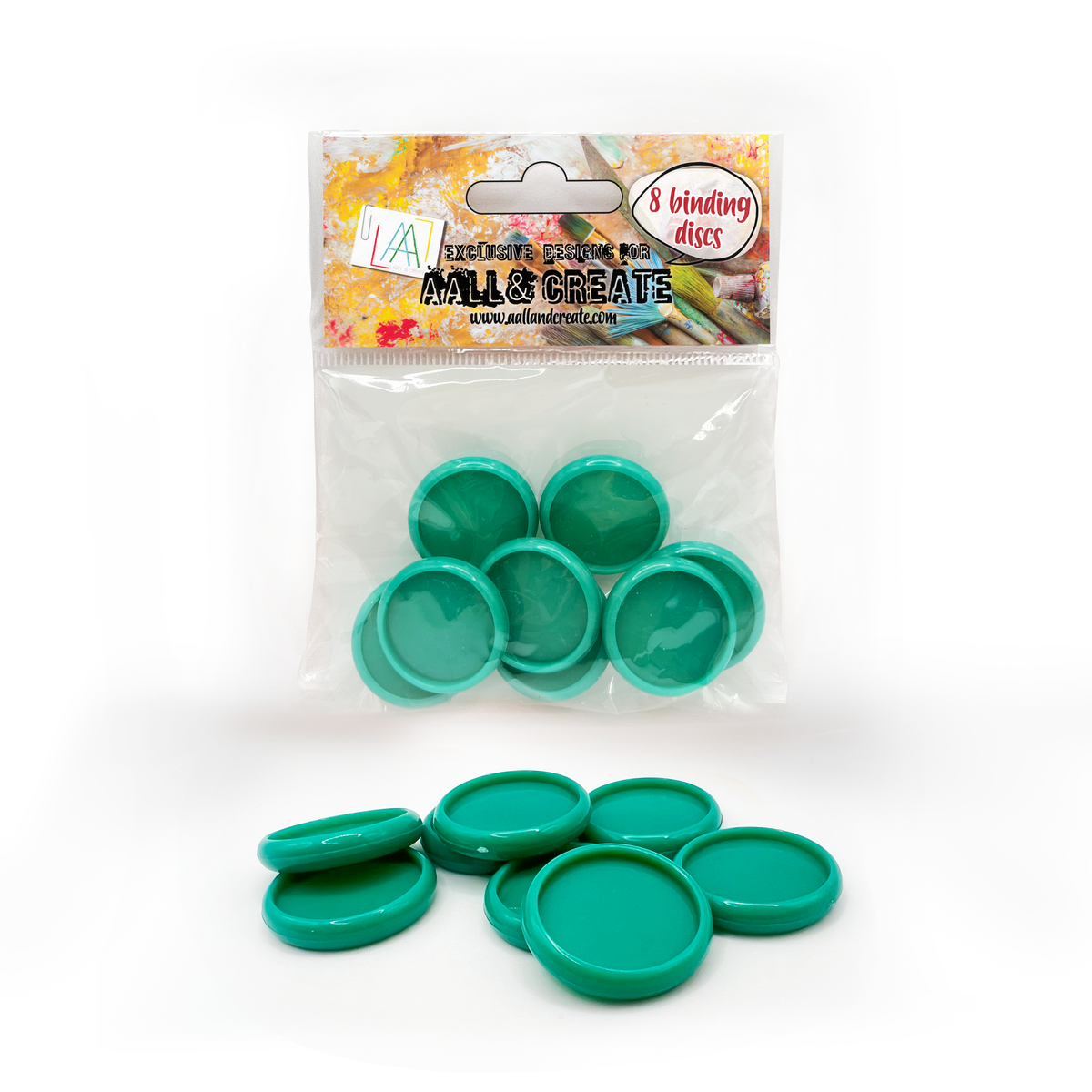 Binding Discs - Emerald Green