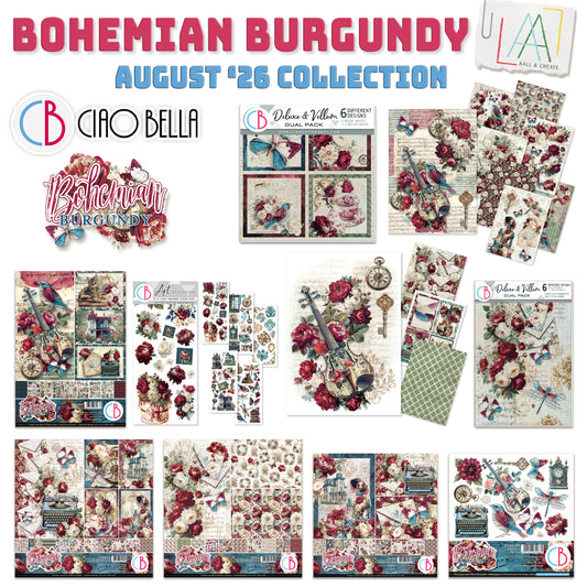 Ciao Bella Bohemian Burgundy Bundle