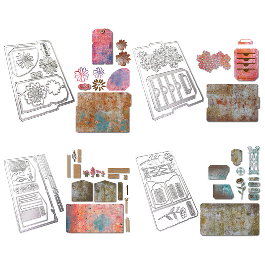 Elizabeth Craft Designs In the Garden Die Bundle