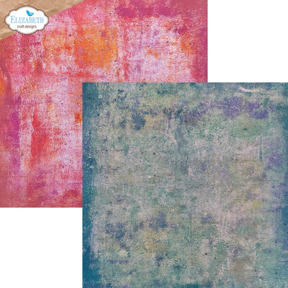 Elizabeth Craft Designs In the Garden 12x12 Inch Patterned Cardstock Paper Backgrounds Volume 2