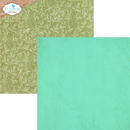 Elizabeth Craft Designs Romantic Revival - 12x12 Inch Patterned Cardstock Paper