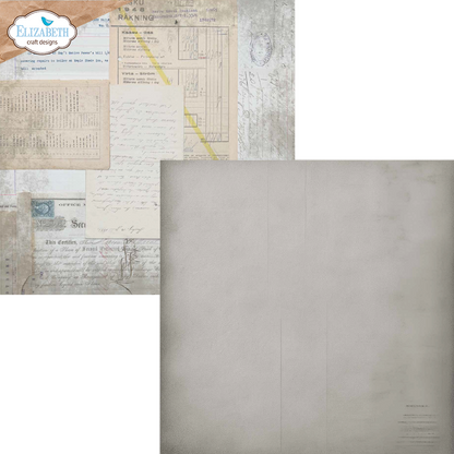Elizabeth Craft Designs Beautifully Worn 12x12 Inch Patterned Cardstock Backgrounds Volume 5 by Devid Roodenburg