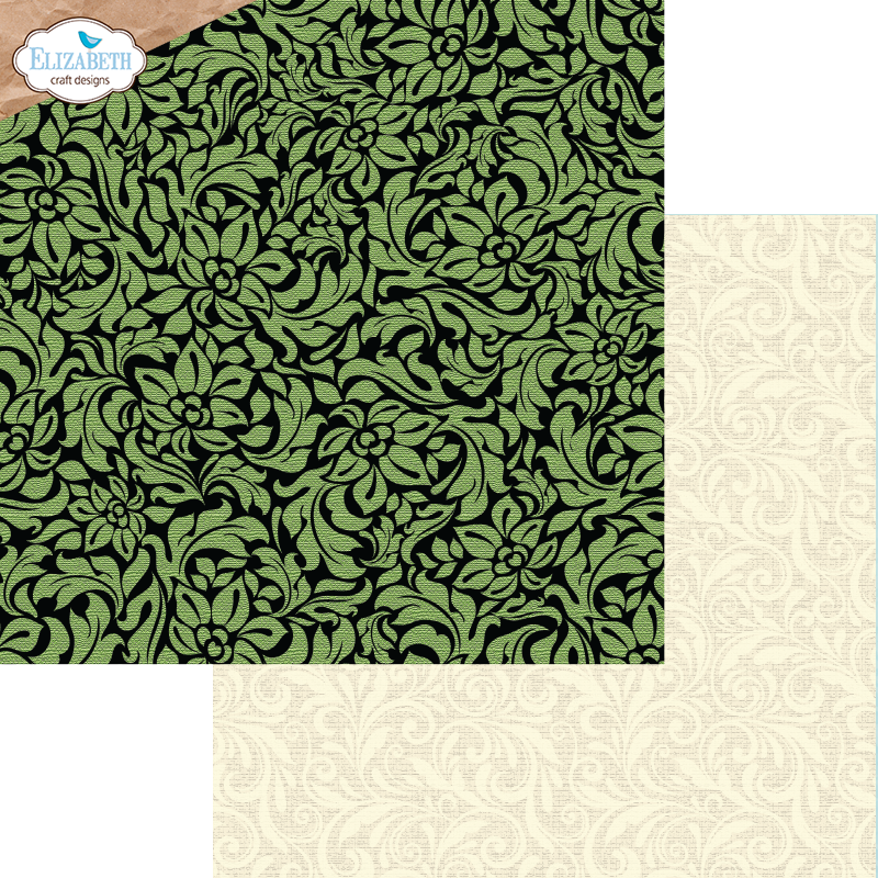 Elizabeth Craft Designs Cozy Comfort 12x12 Inch Patterned Cardstock by Everyday Memories