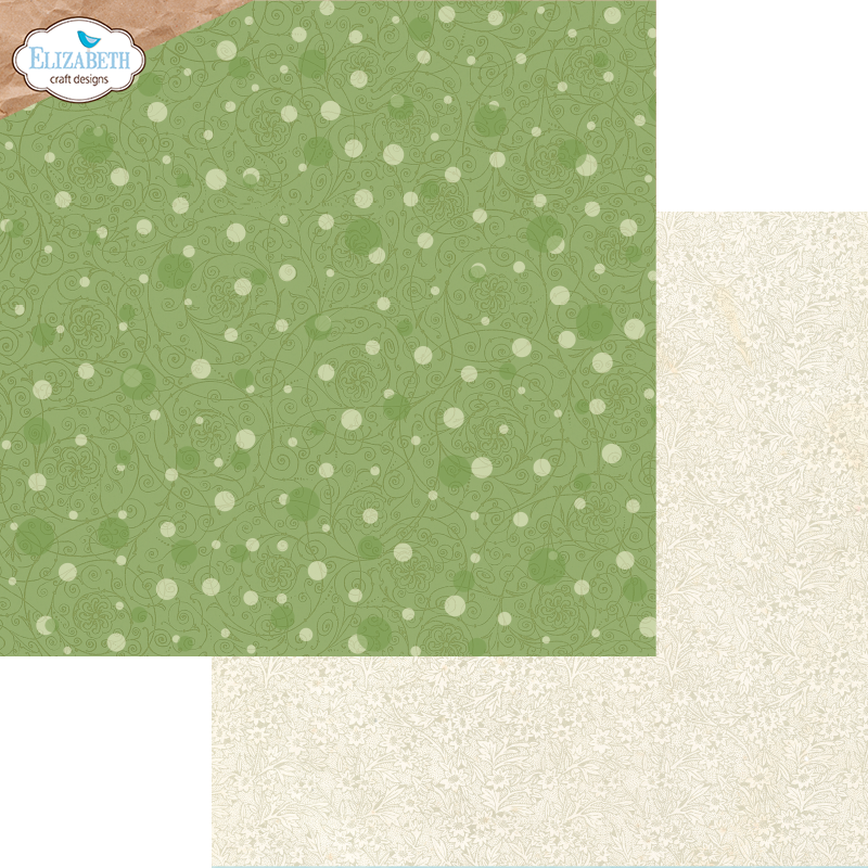 Elizabeth Craft Designs Cozy Comfort 12x12 Inch Patterned Cardstock by Everyday Memories