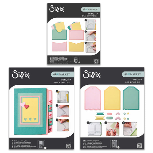 Sizzix Snap and Swap Die Collection by 49 and Market