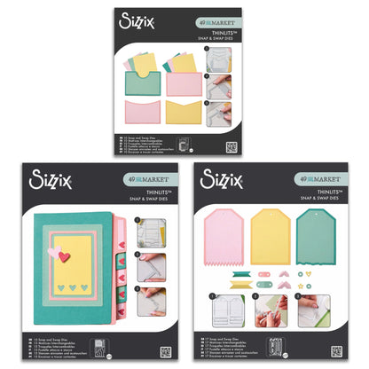 Sizzix Snap and Swap Die Collection by 49 and Market