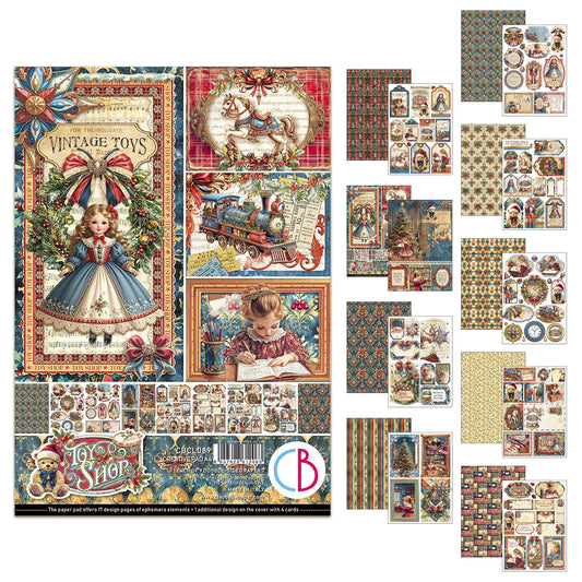 Ciao Bella Toy Shop A4 Creative Pad (9pcs)