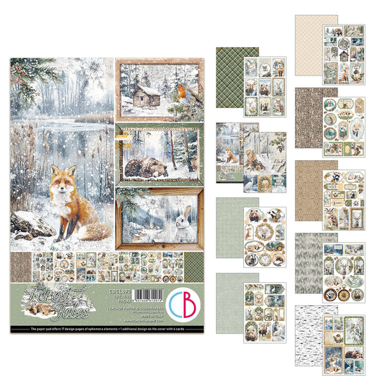 Ciao Bella Forest Tales A4 Creative Pad (9pcs)