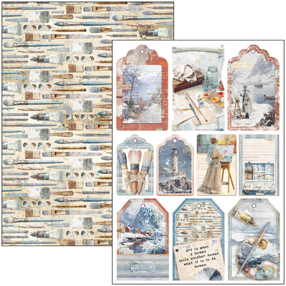 Ciao Bella An Artist Journey A4 Creative Pad (9pcs)