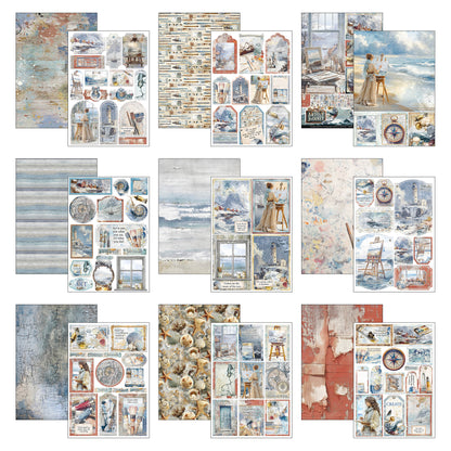 Ciao Bella An Artist Journey A4 Creative Pad (9pcs)