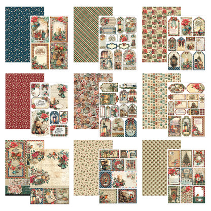 Ciao Bell Merry & Bright A4 Creative Pad (9pcs)