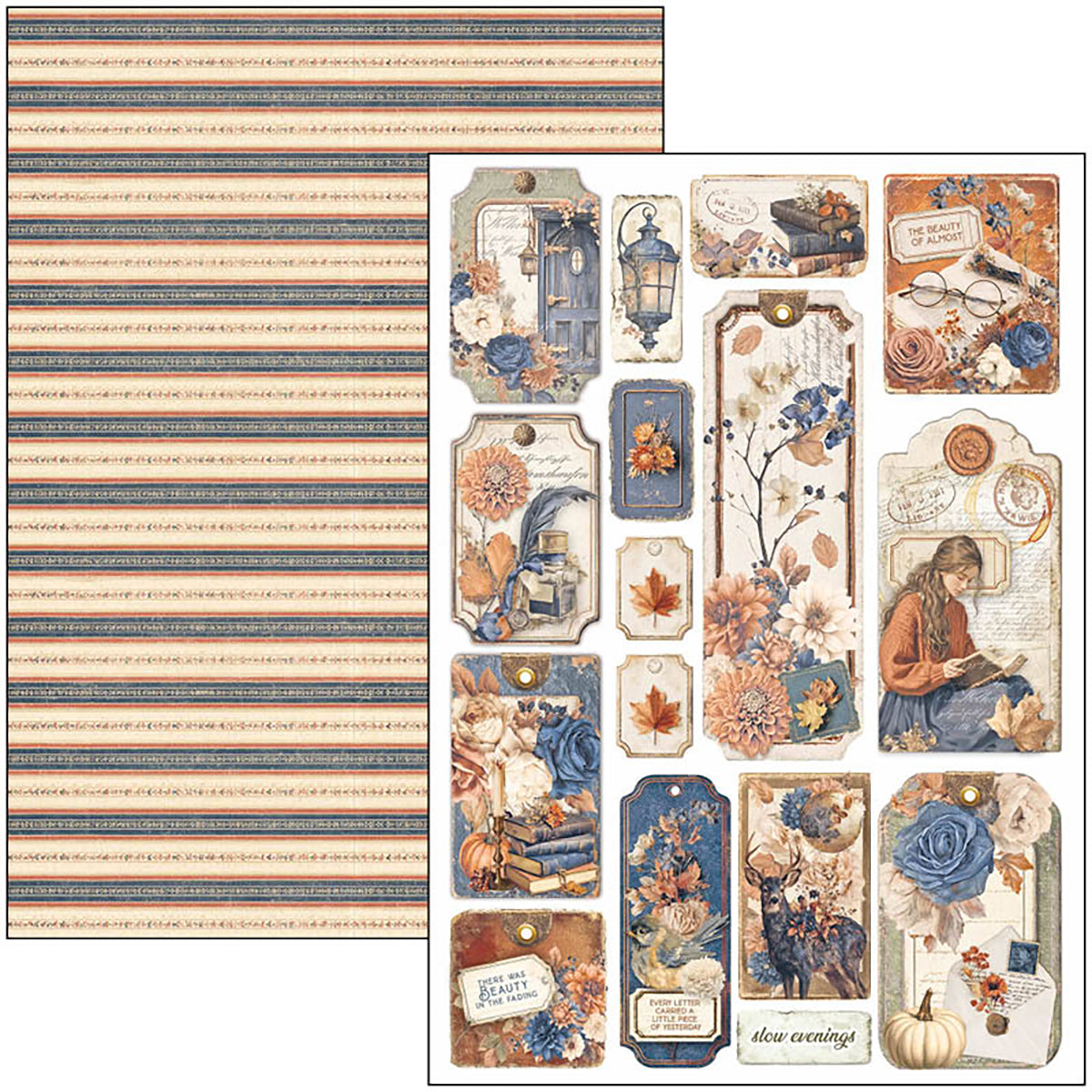 Ciao Bella Poetry A4 Creative Pad (9pcs)