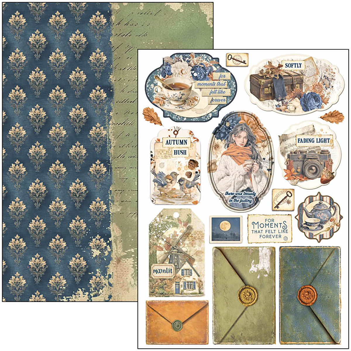 Ciao Bella Poetry A4 Creative Pad (9pcs)