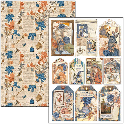 Ciao Bella Poetry A4 Creative Pad (9pcs)