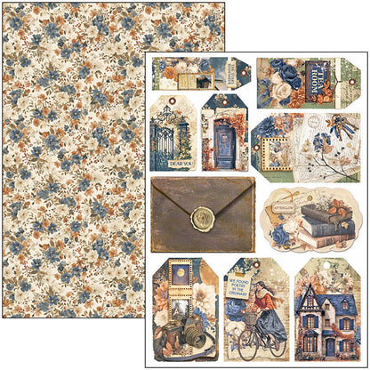 Ciao Bella Poetry A4 Creative Pad (9pcs)