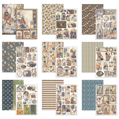Ciao Bella Poetry A4 Creative Pad (9pcs)