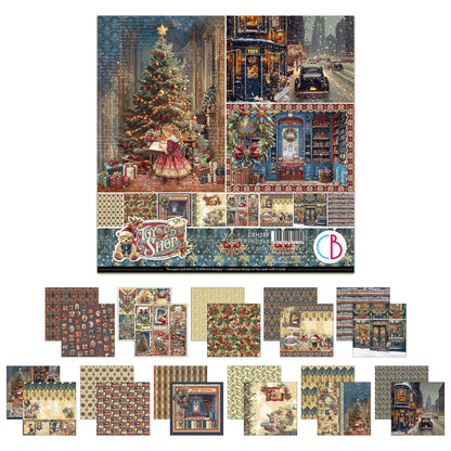 Ciao Bella Toy Shop 8x8 Inch Paper Pad (12pcs)