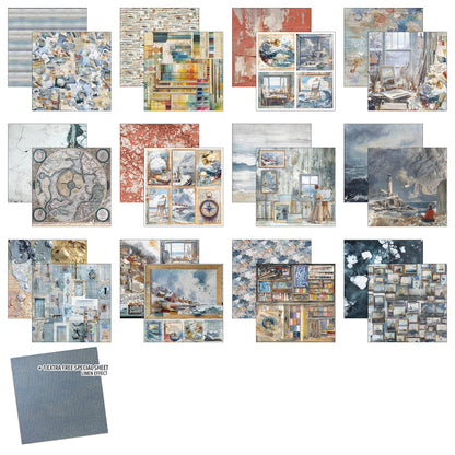 Ciao Bella An Artist Journey 8x8 Inch Paper Pad (12pcs)