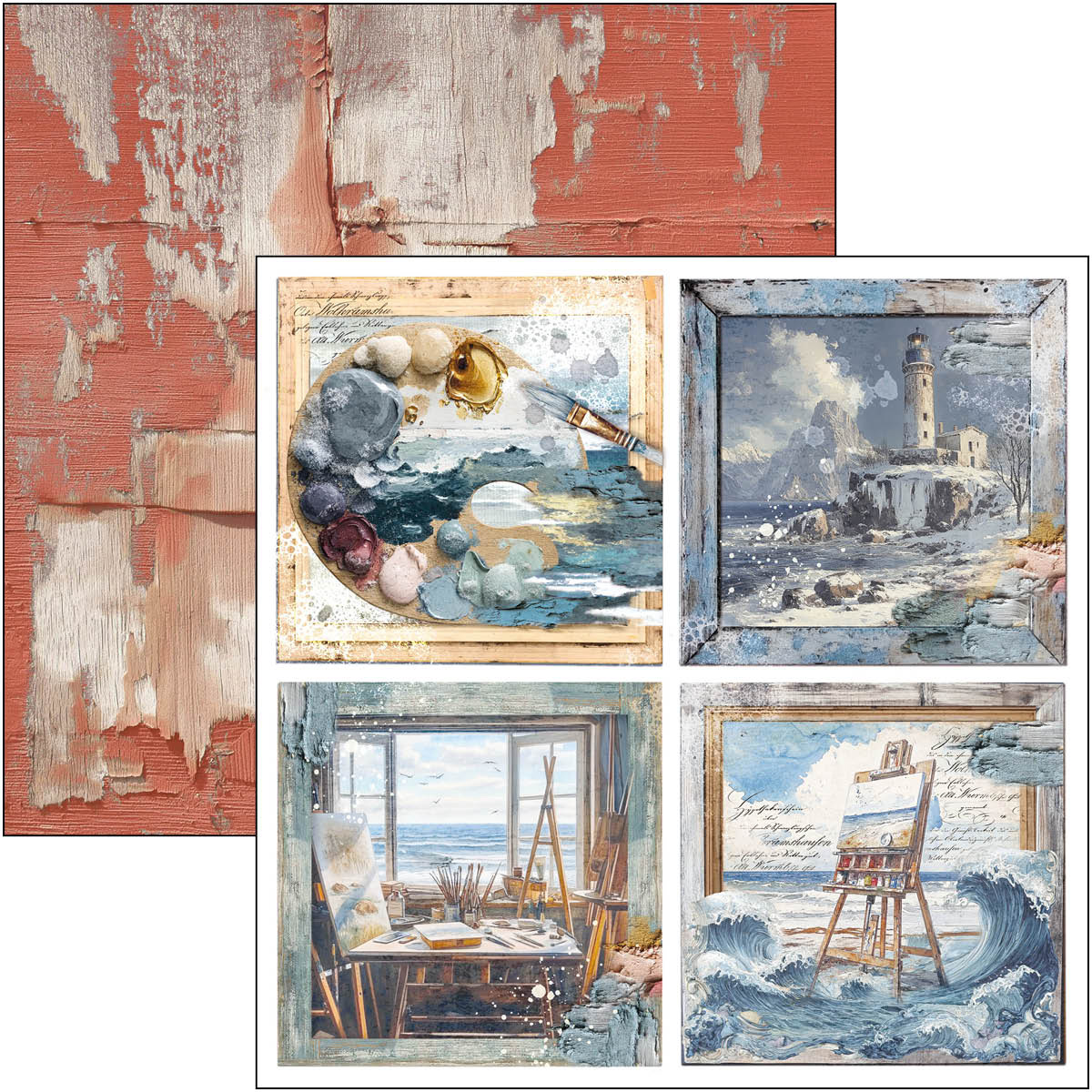 Ciao Bella An Artist Journey 8x8 Inch Paper Pad (12pcs)