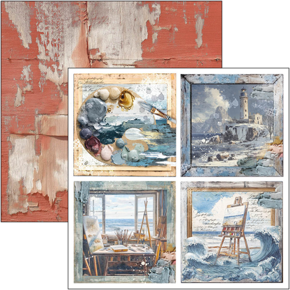 Ciao Bella An Artist Journey 8x8 Inch Paper Pad (12pcs)