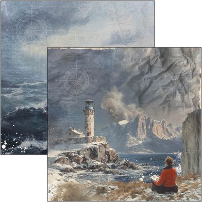 Ciao Bella An Artist Journey 8x8 Inch Paper Pad (12pcs)