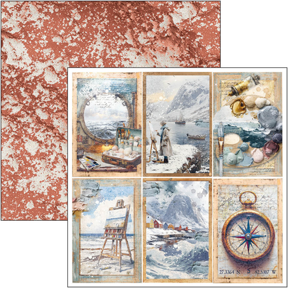 Ciao Bella An Artist Journey 8x8 Inch Paper Pad (12pcs)