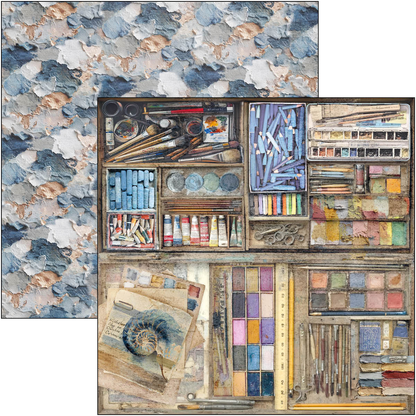 Ciao Bella An Artist Journey 8x8 Inch Paper Pad (12pcs)