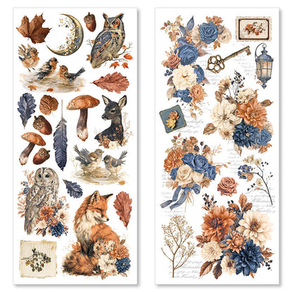 Ciao Bella Poetry Transparent Adhesive Sheets (5pcs)