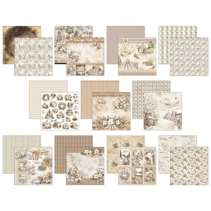 Ciao Bella Winter Season 12x12 Inch Paper Pad (12pcs)