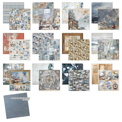 Ciao Bella An Artist Journey 12x12 Inch Paper Pad (12pcs)